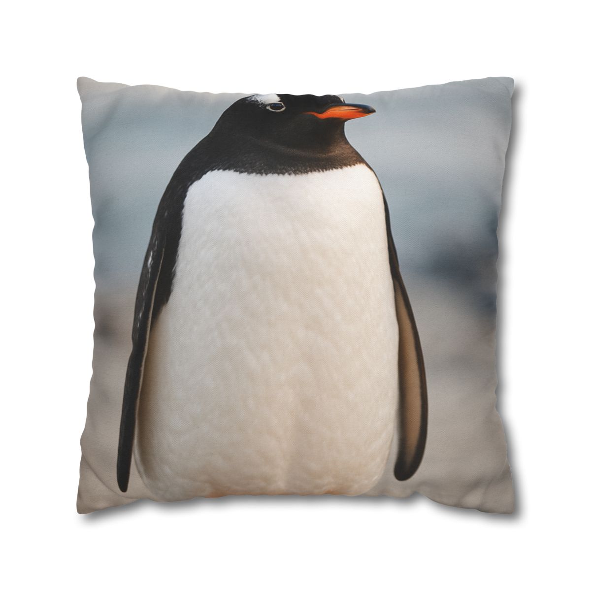 Shoreline Echo Gentoo Penguin soft cotton pillow cases