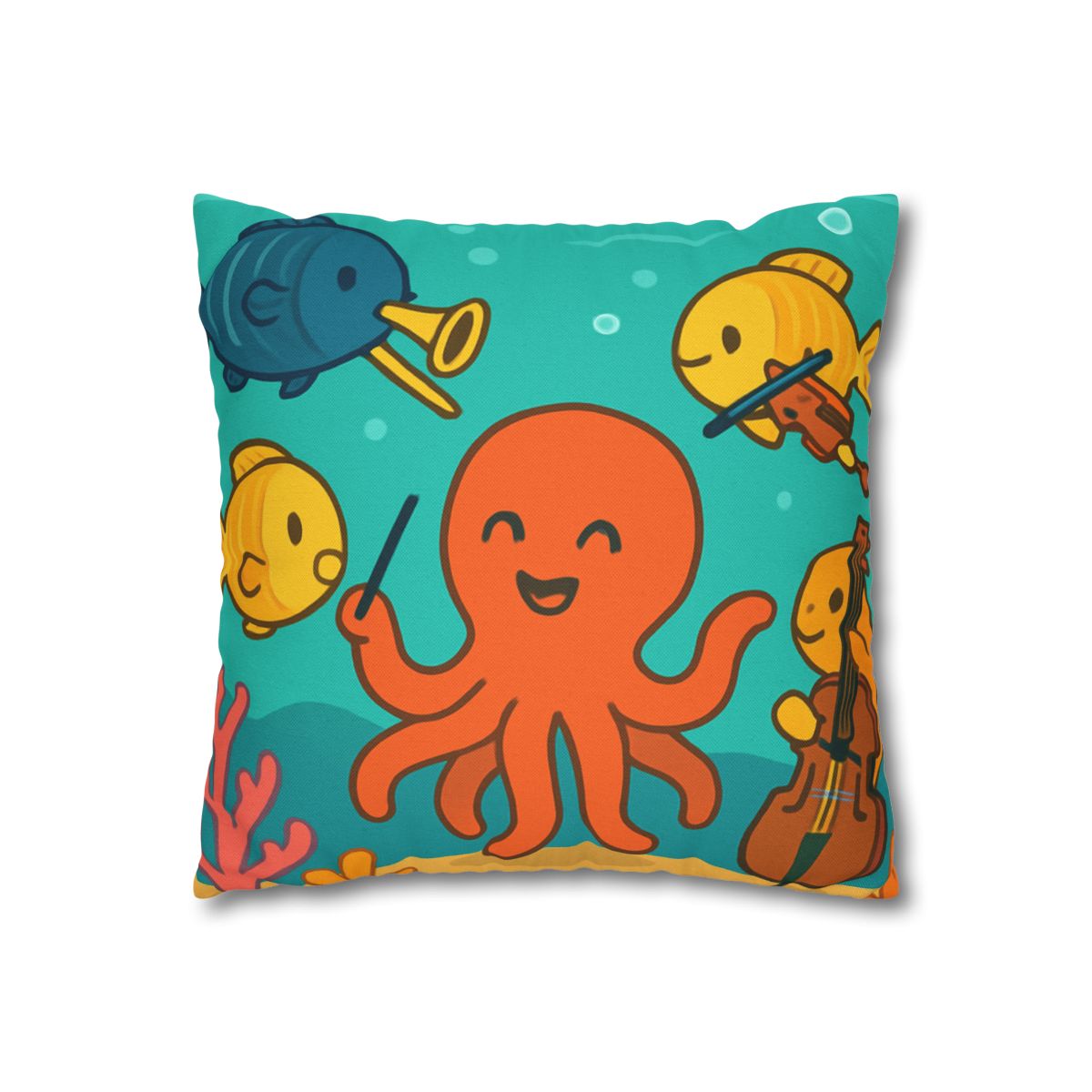 Coral Reef Orchestra custom pillow cases