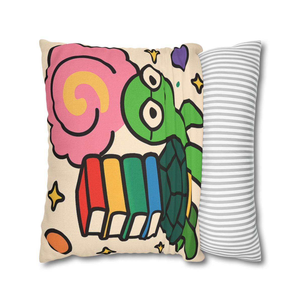 Nebula Library Turtle trendy patterned pillow cases