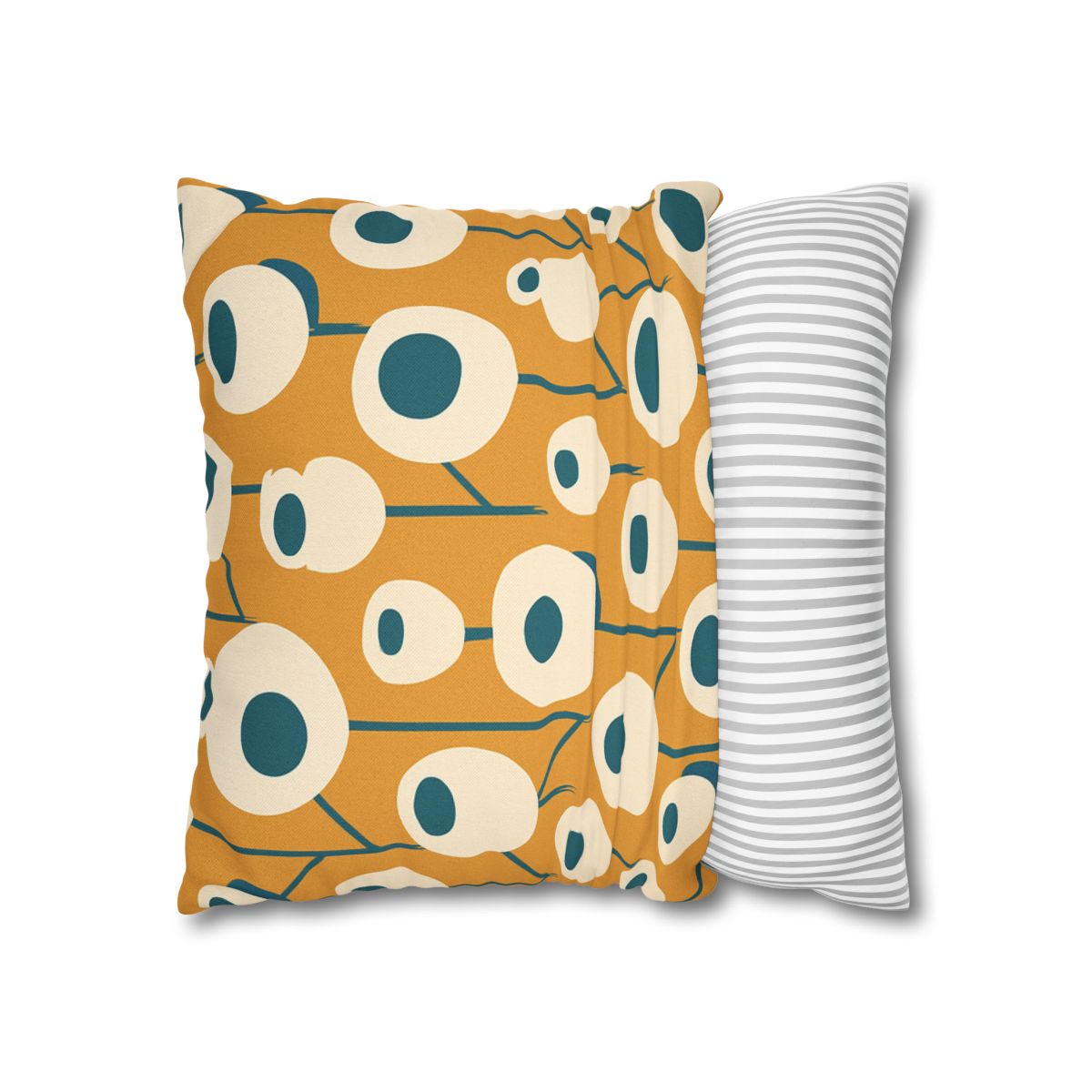 Seed Pod Cluster Grid soft cotton pillow cases