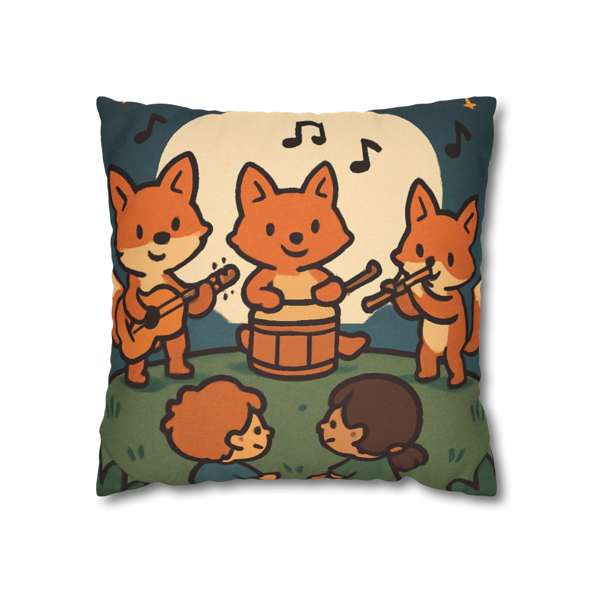 Moonlight Music Fox Band custom pillow cases