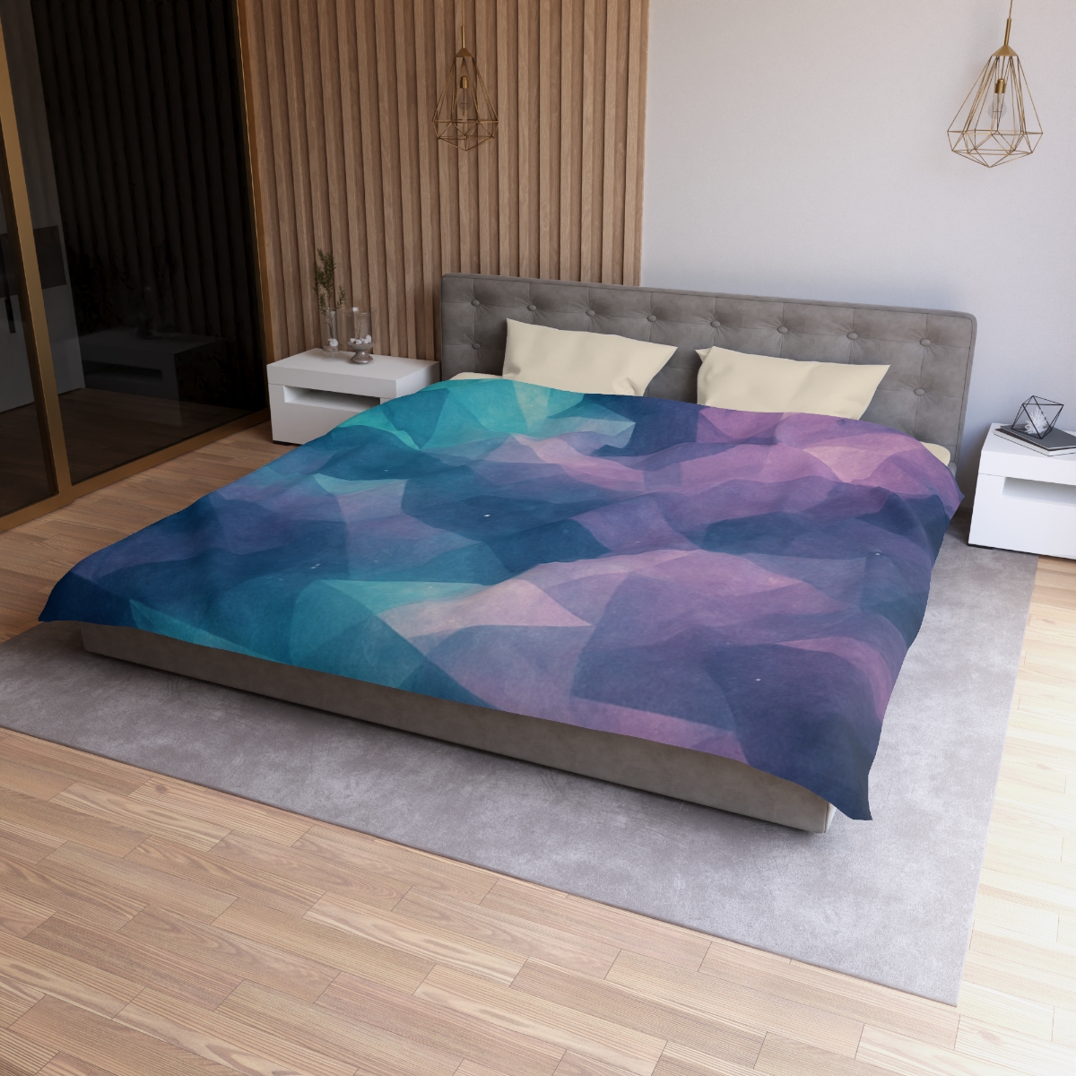 Crystal Nebula Tapestry designer printed duvets