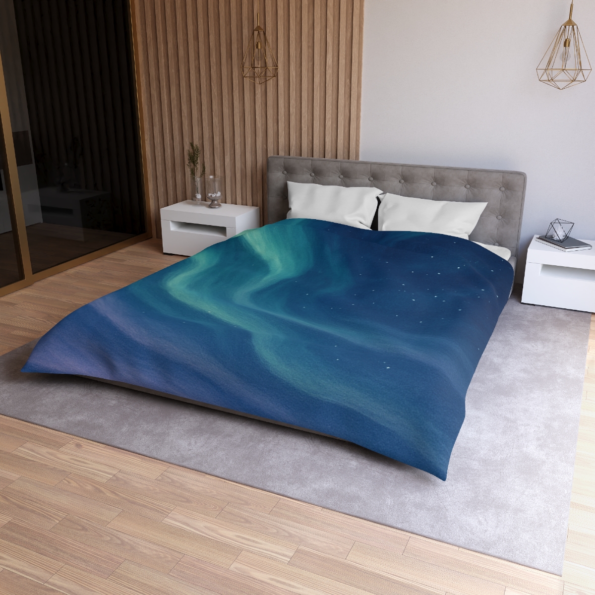 Aurora Tide Convergence custom duvets