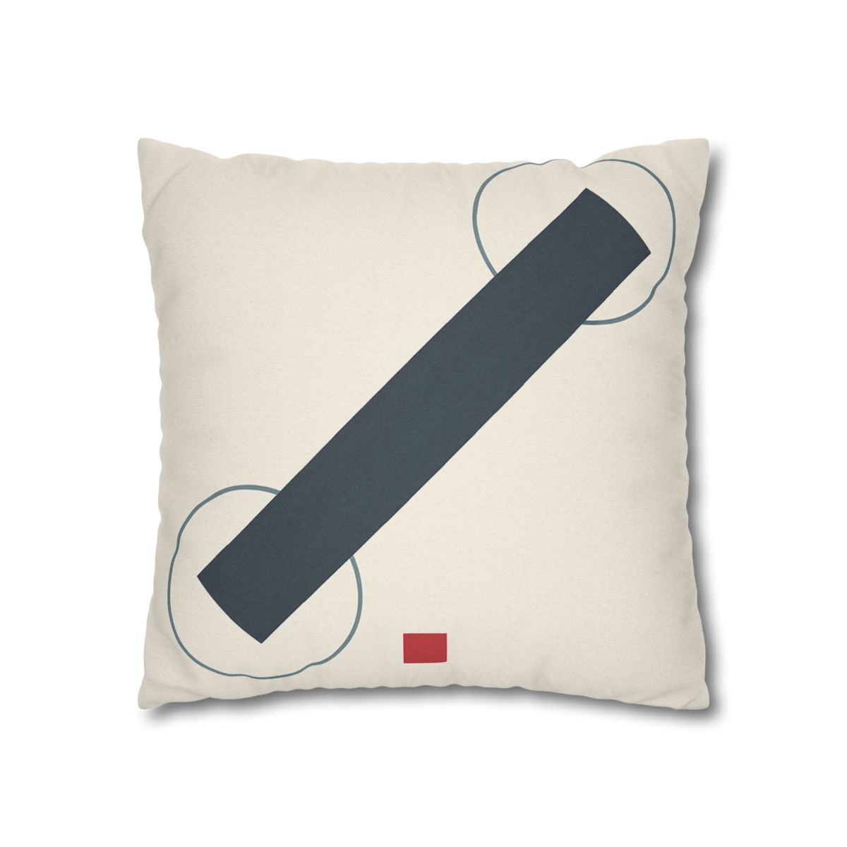 Diagonal Bar With Twin Orbits soft cotton pillow cases