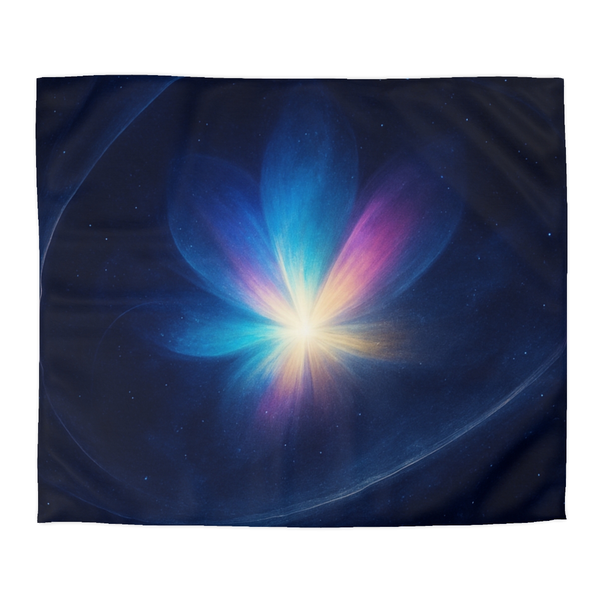 Prismatic Lensing Bloom personalized bedding duvets