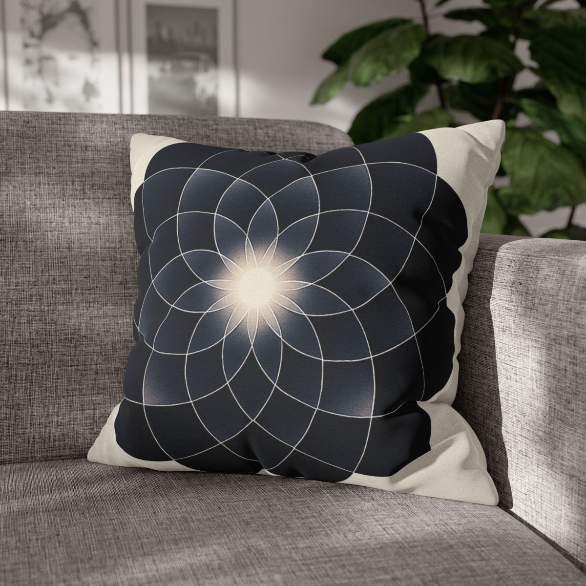 Petal Eclipse Rosette trendy patterned pillow cases