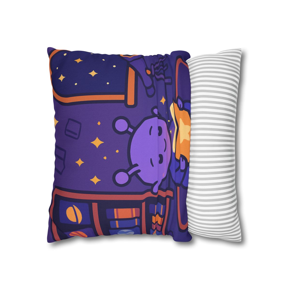 Library Of Floating Star Books personalized pillow covers