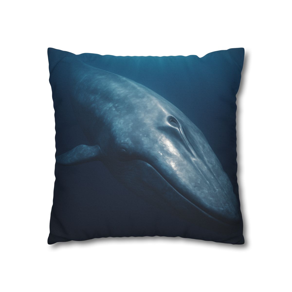 Ocean Song Blue Whale designer print pillow cases