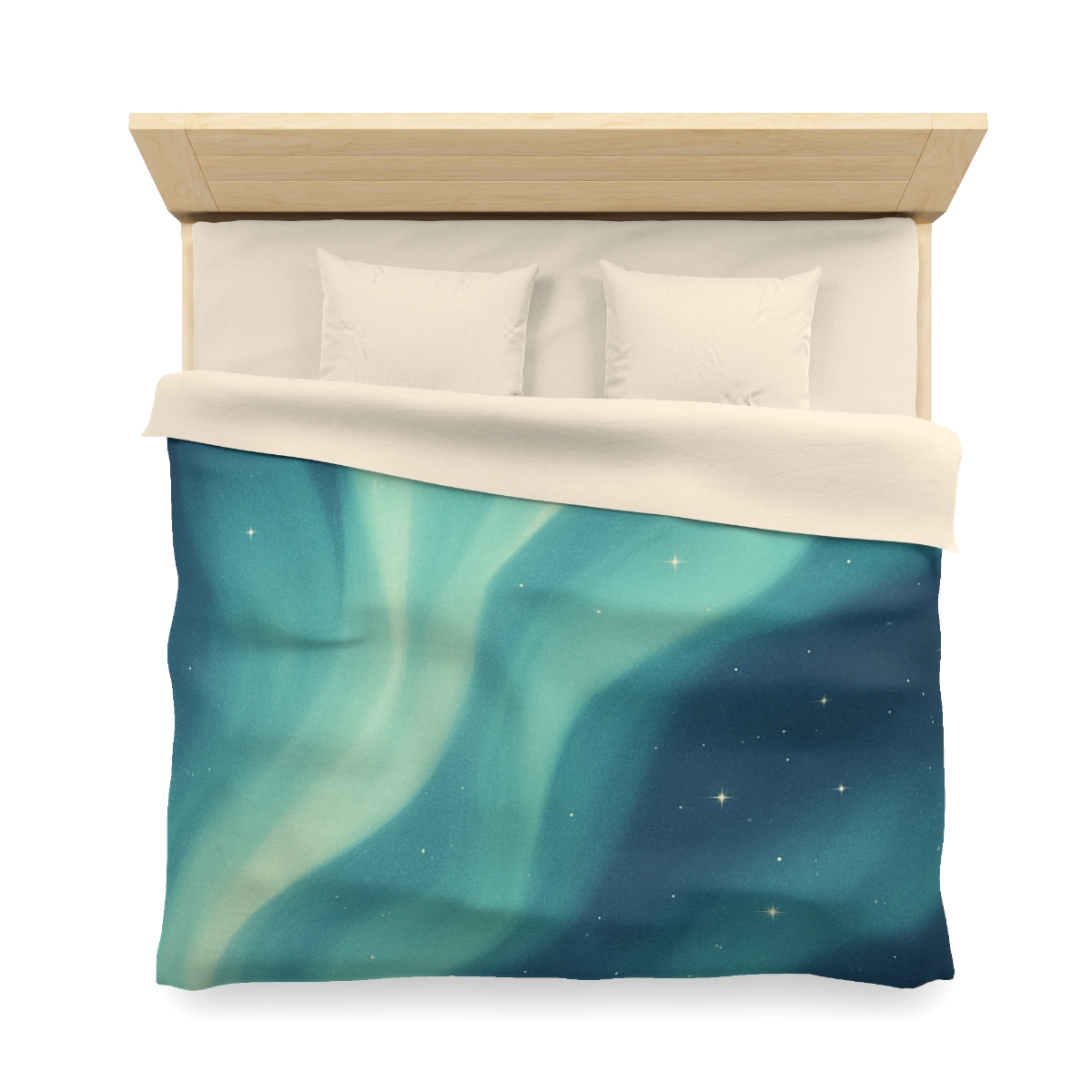 Aurora Veil Star Bloom personalized bedding duvets