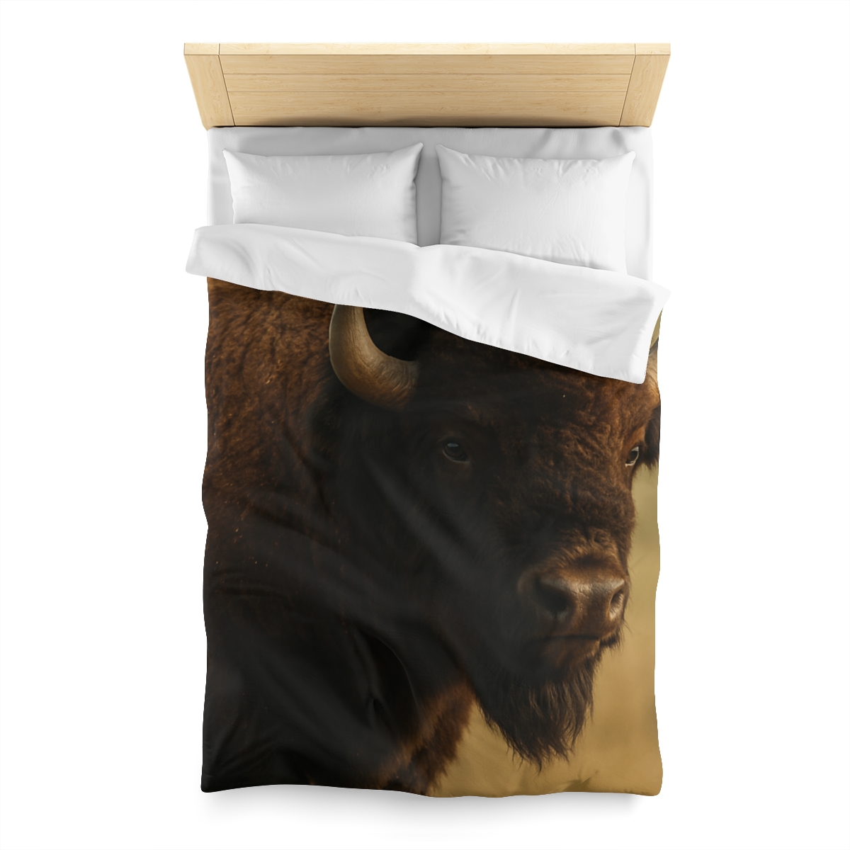 Thunder Stillness American Bison duvets for gifts