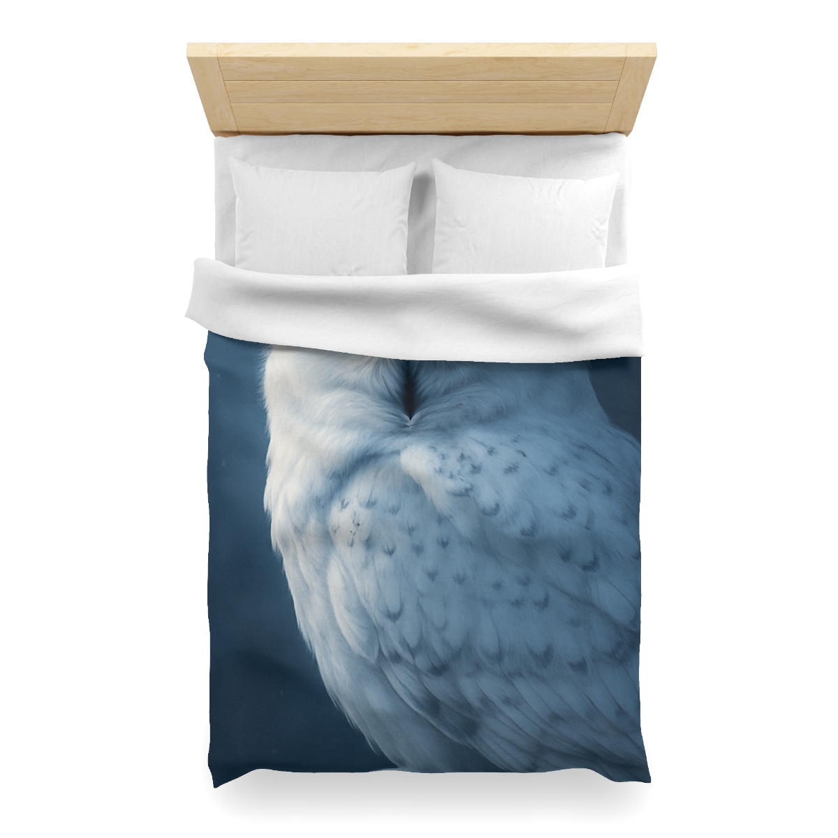 Midnight Watch Snowy Owl warm winter duvets