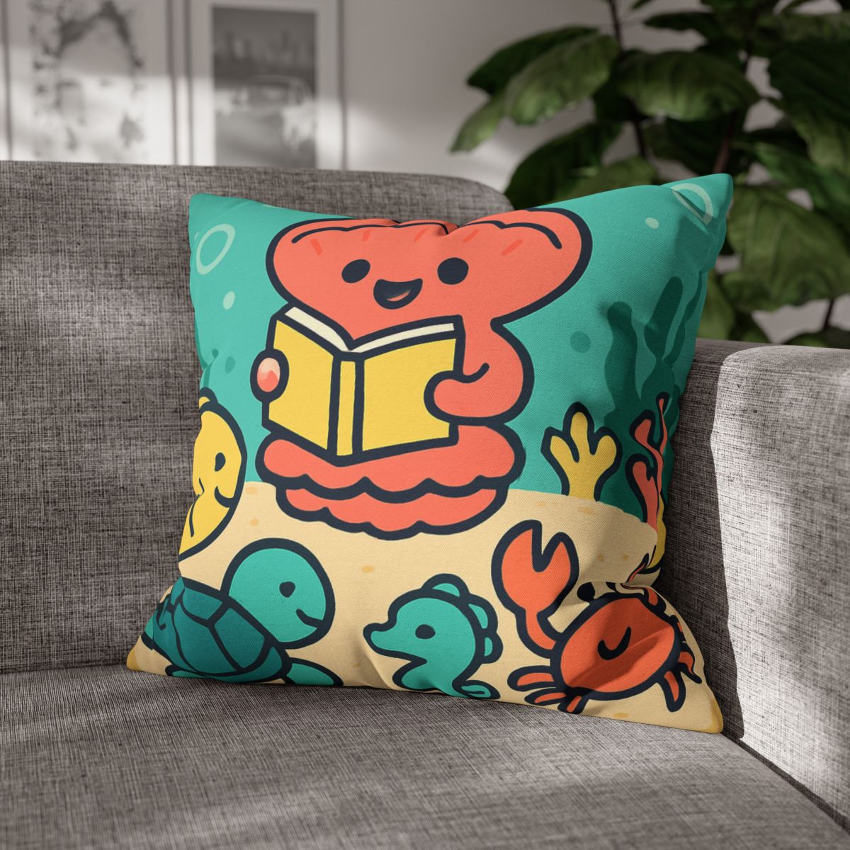 Bubble Reef Class personalized pillow covers