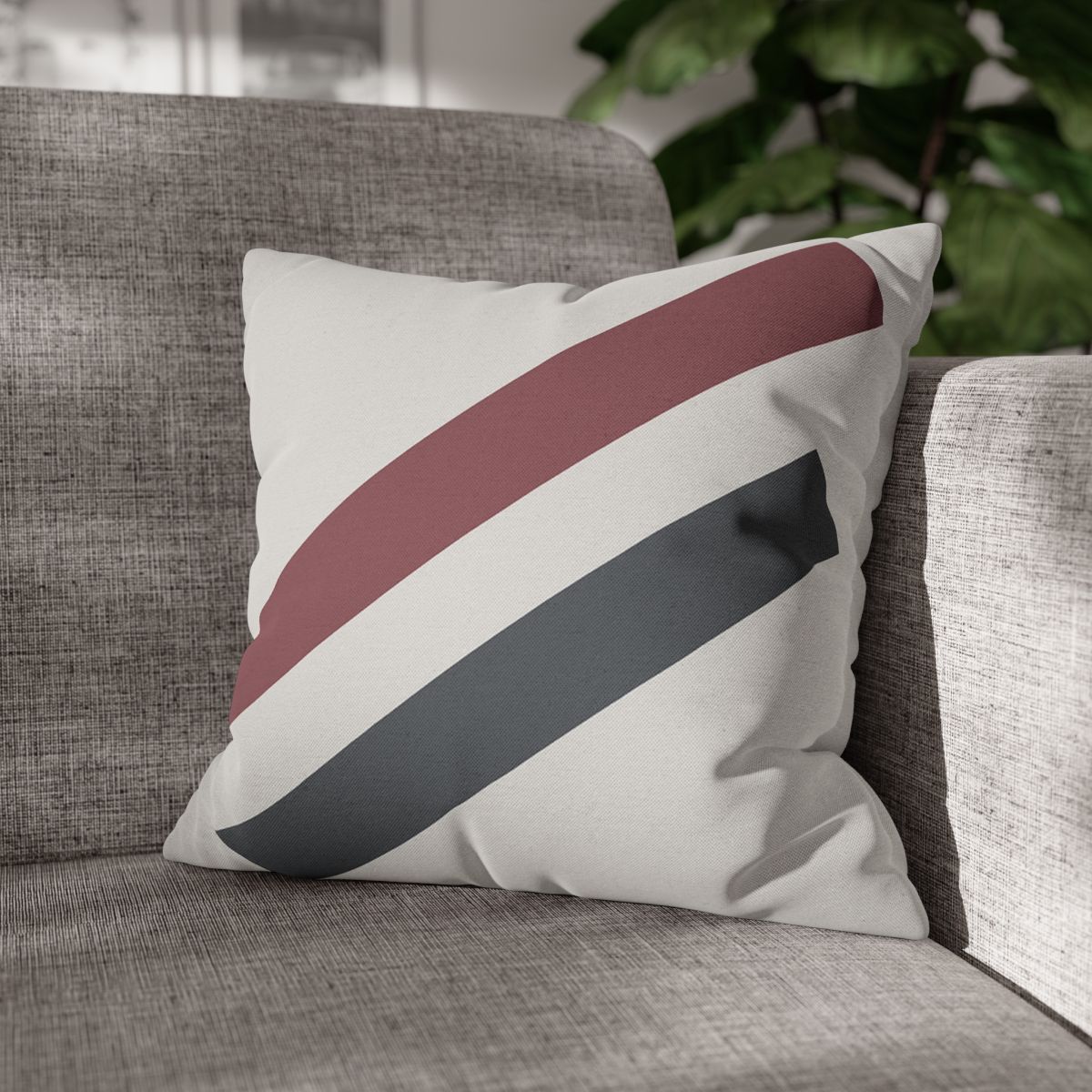 Diagonal Bar Pair personalized pillow covers