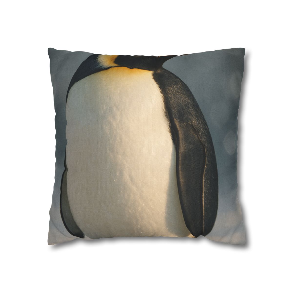 Velvet Eclipse Emperor Penguin designer print pillow cases