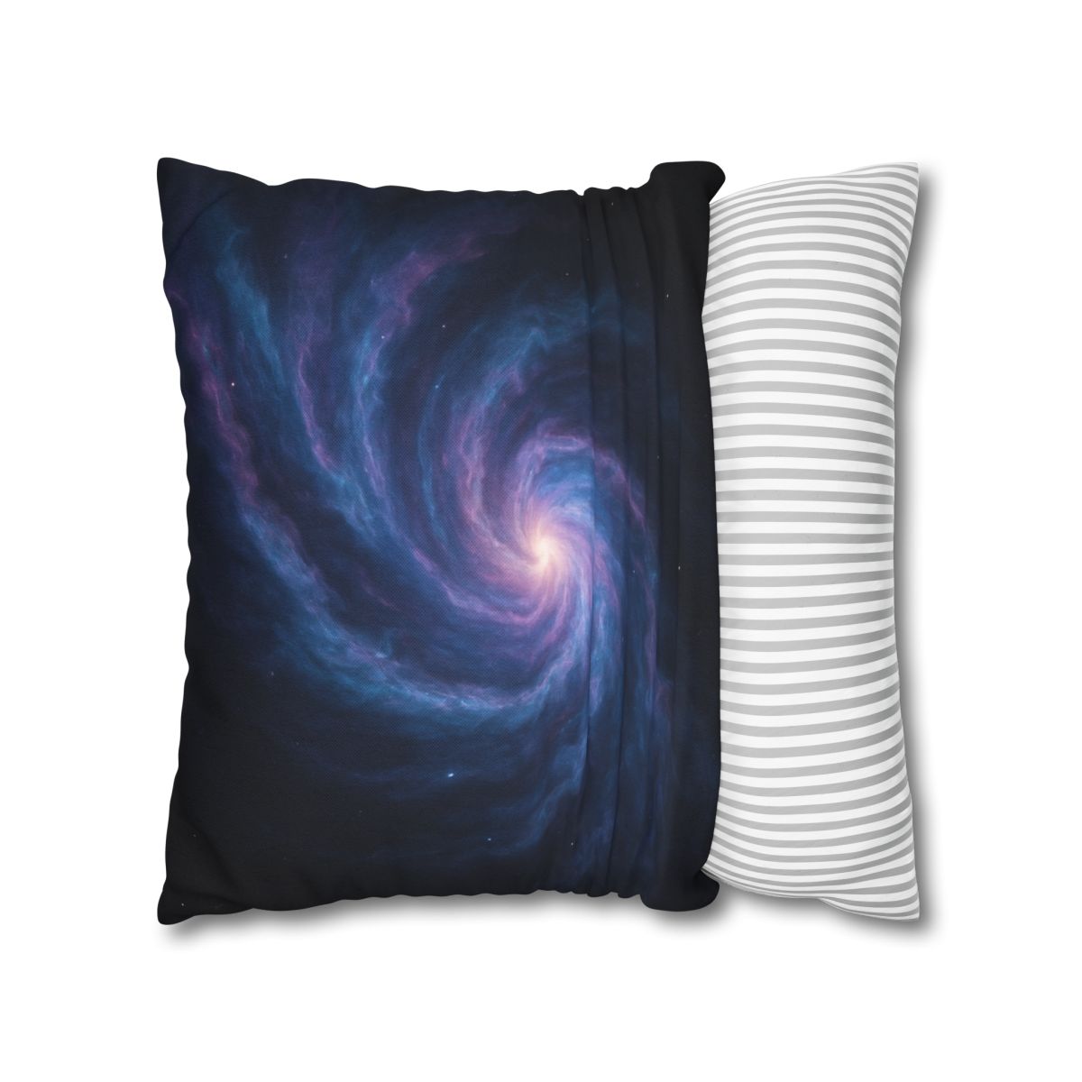 Prismatic Nebula Spiral soft cotton pillow cases