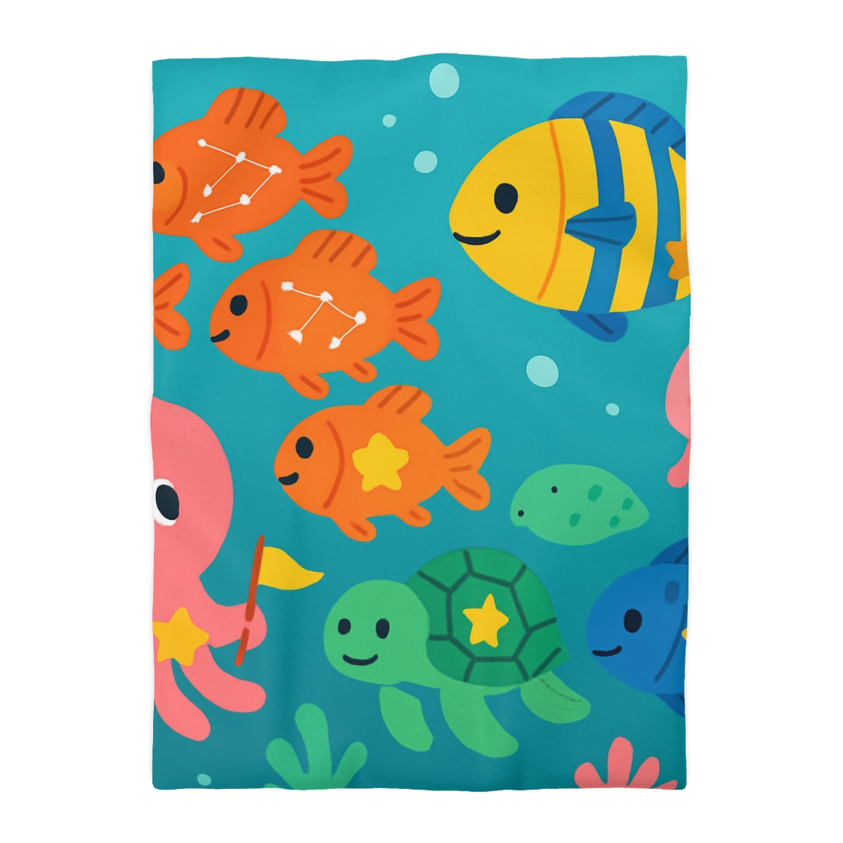 Underwater Galaxy Parade warm winter duvets