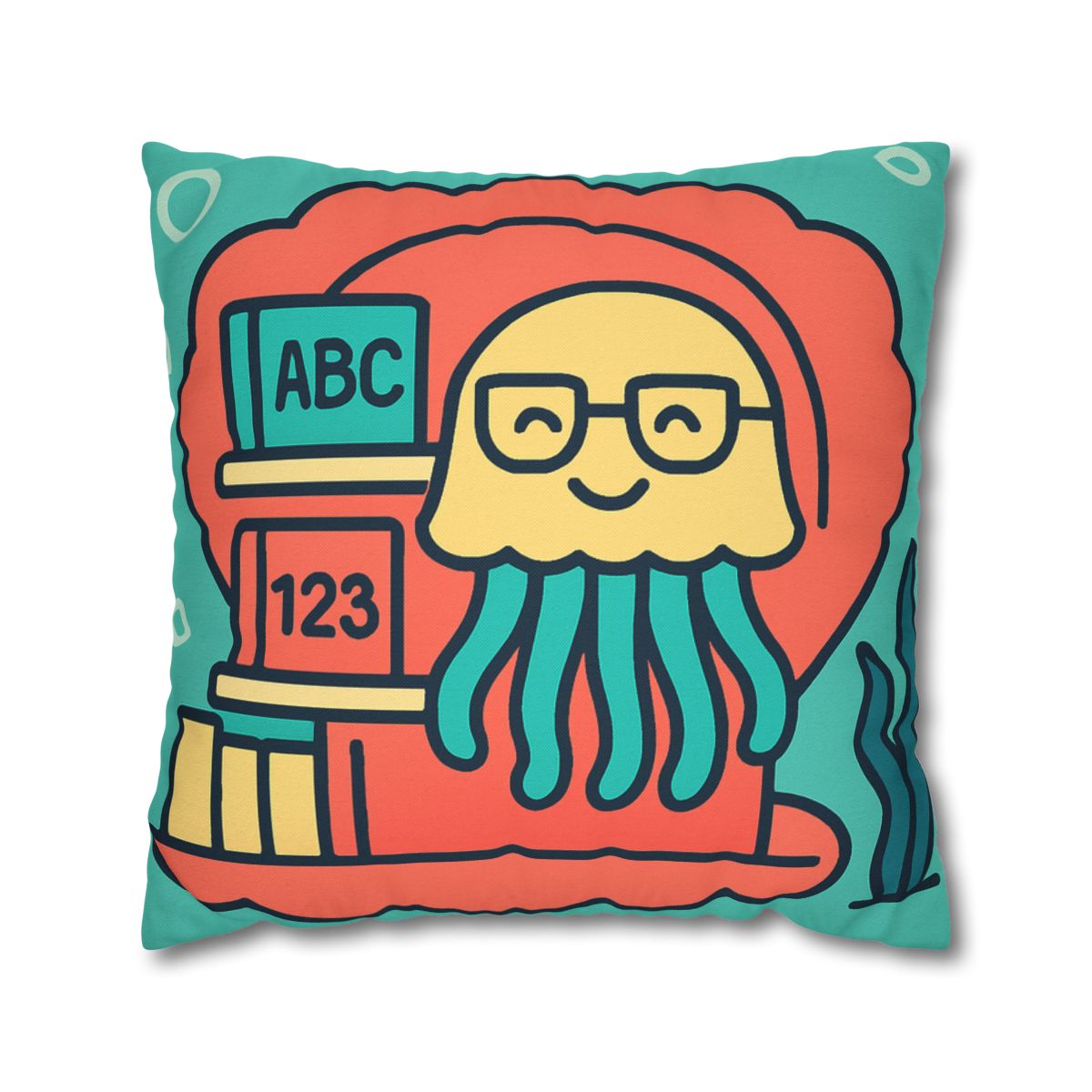Nebula Jellyfish Library stylish decorative pillowcases