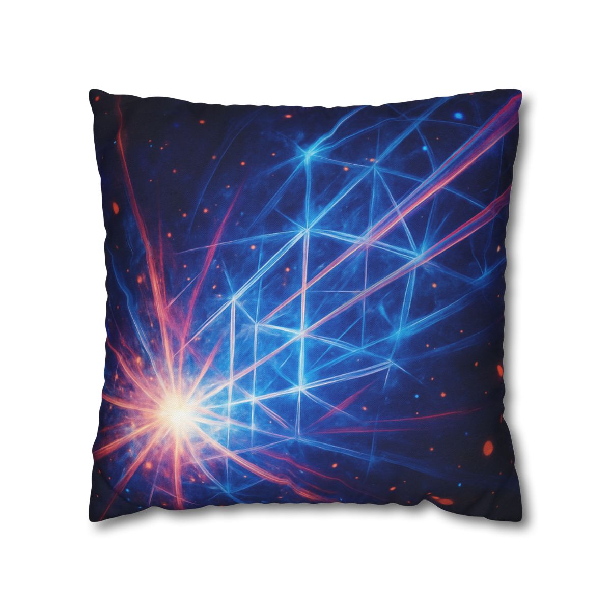 Starburst Lattice Bloom soft cotton pillow cases