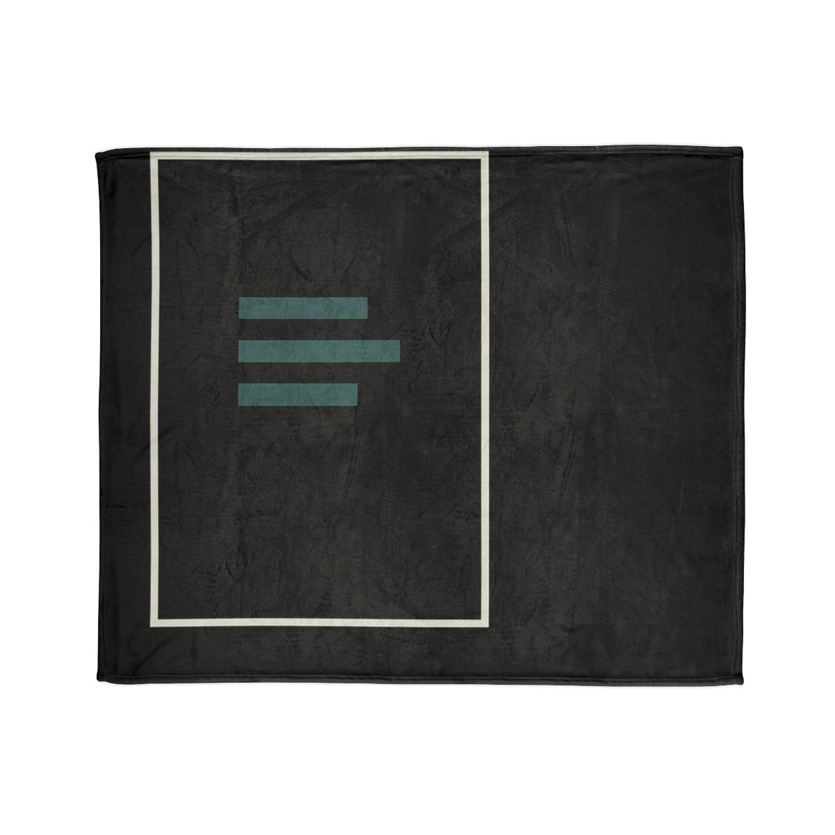 Stacked Frame And Three Bar Signal soft fleece blankets