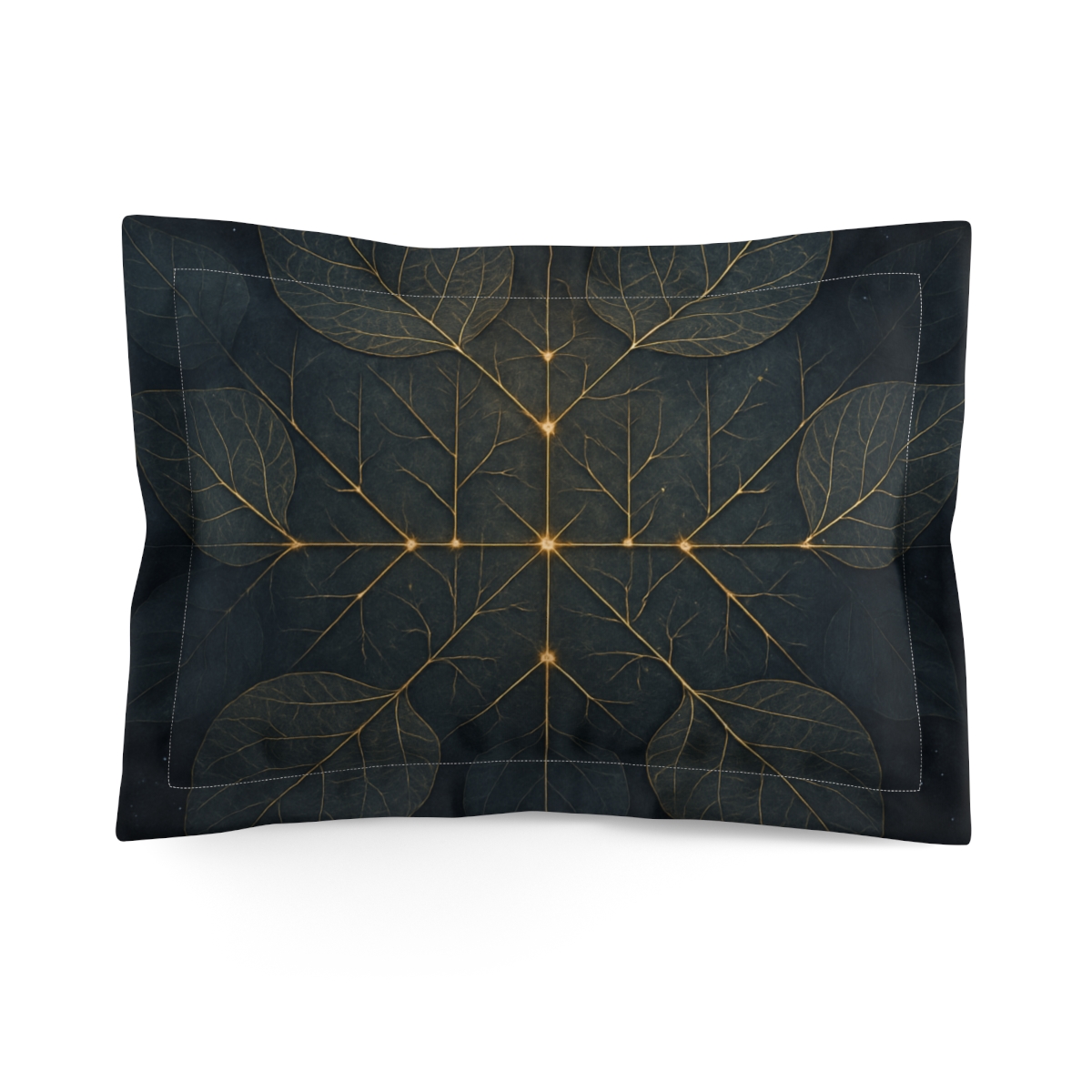 Leaf Vein Starchart Lattice personalized decorative pillows