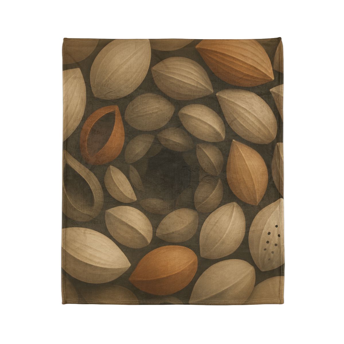 Seed Pod Spiral Archive warm winter blankets