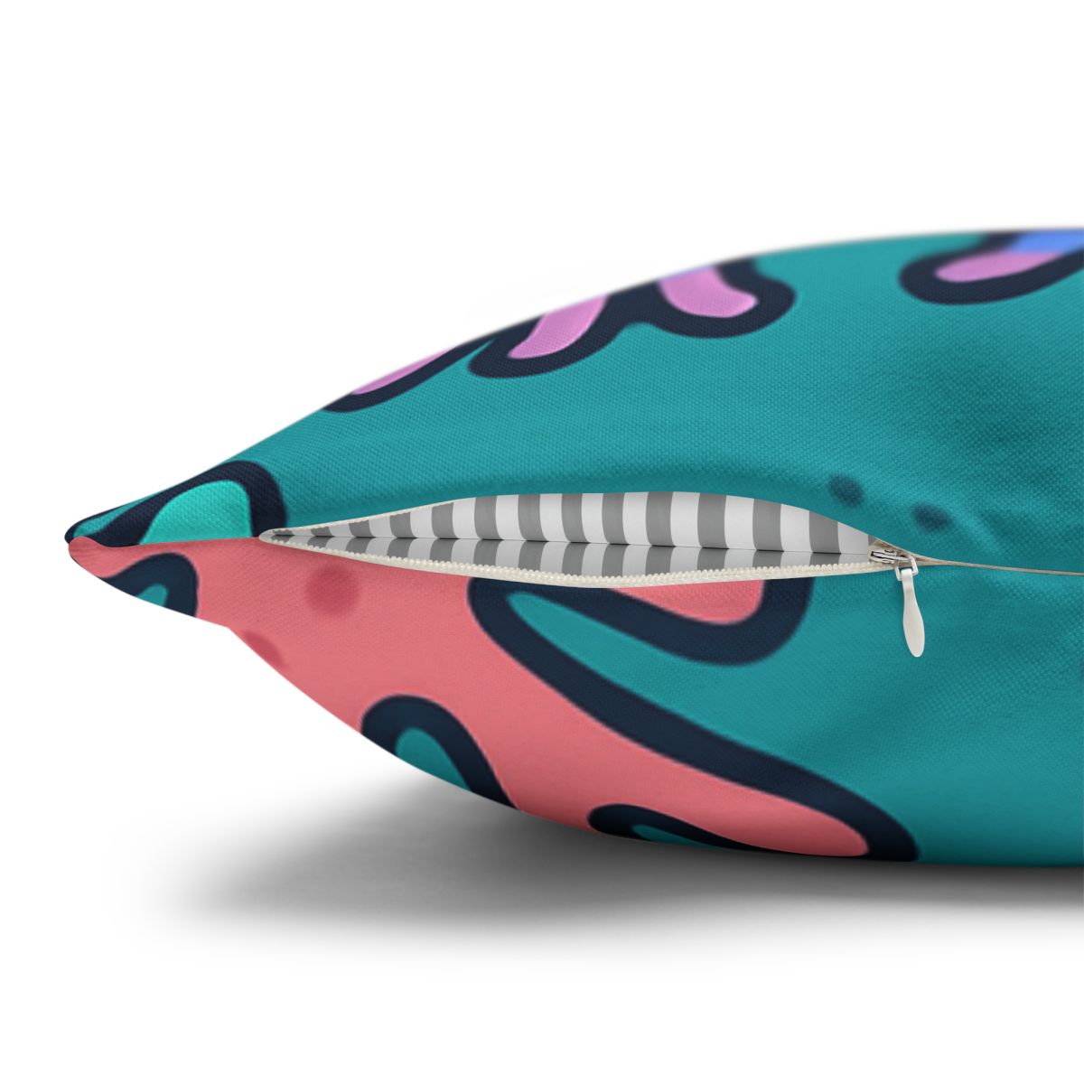 Bioluminescent Reef School With Glow Jellyfish custom pillow cases