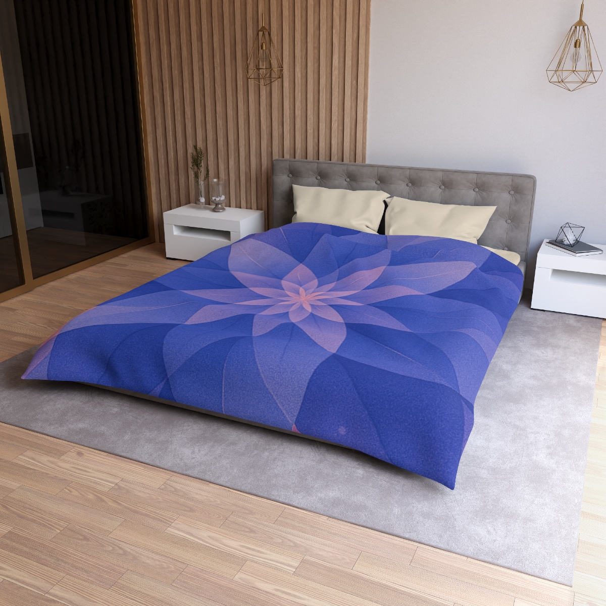 Petal Prism Overlap unique patterned duvets