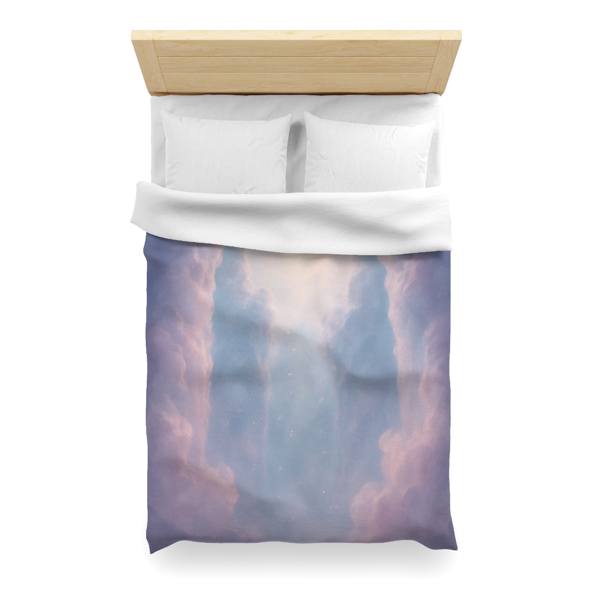 Prismatic Dust Bloom Cathedral duvets for gifts
