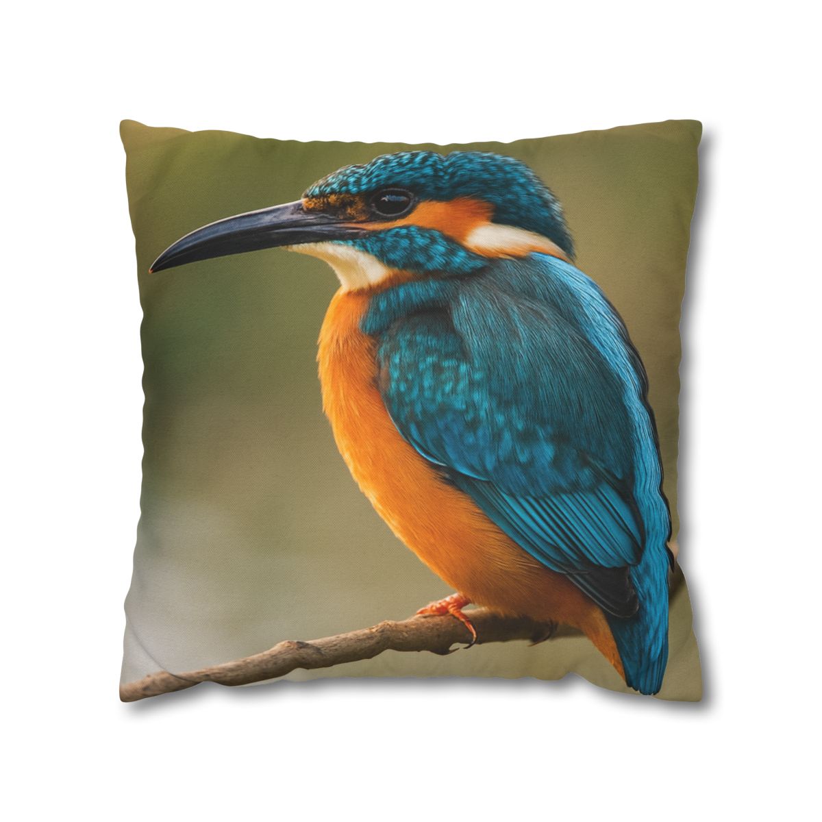 Sapphire Bolt Kingfisher soft cotton pillow cases