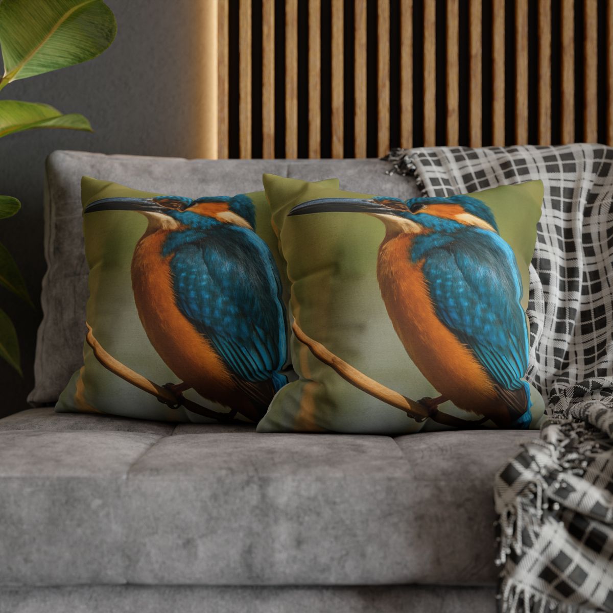 Prism Flash Common Kingfisher custom pillow cases