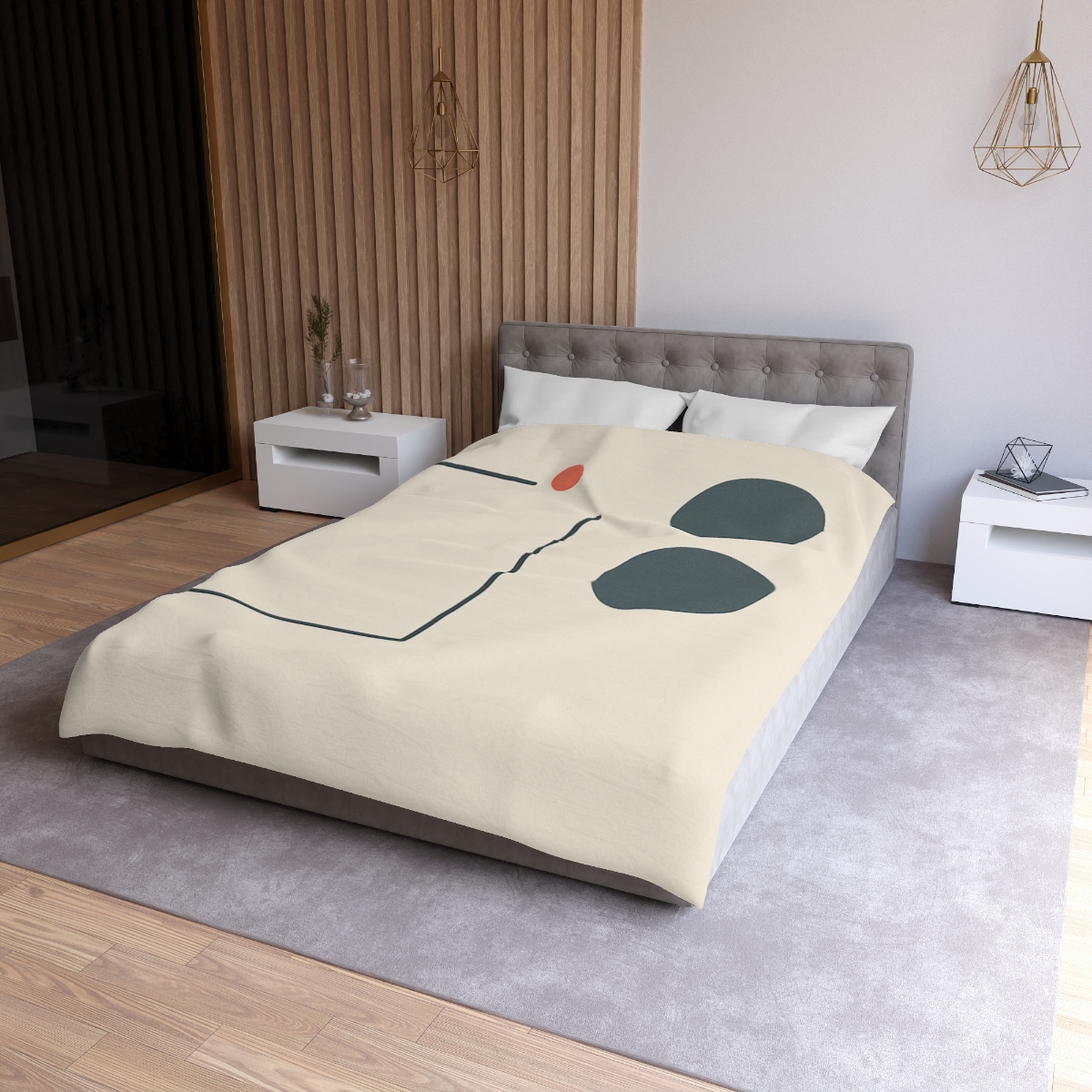 Broken Frame And Drifting Pair trendy bedroom duvets