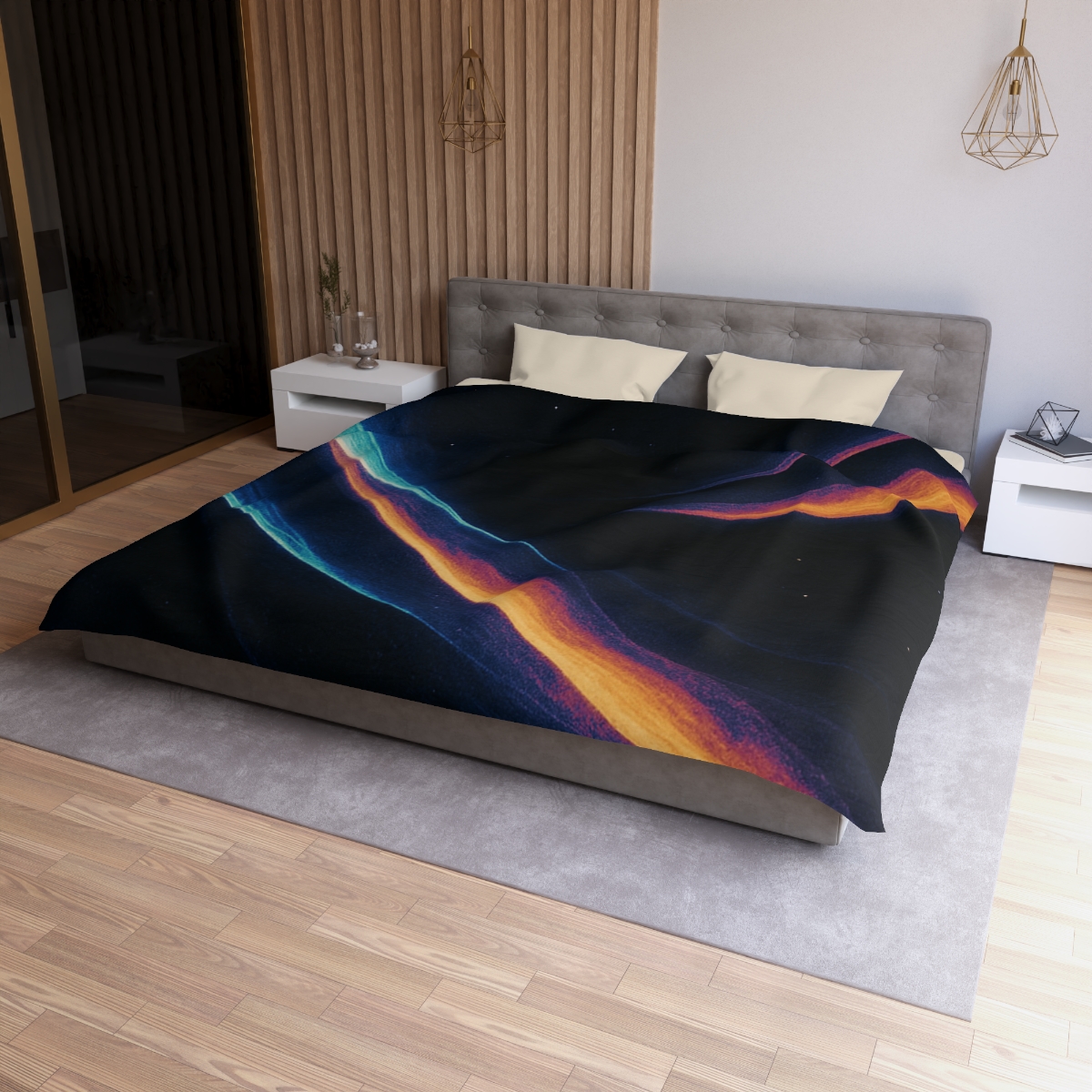 Prismatic Horizon Shear soft comforter duvets