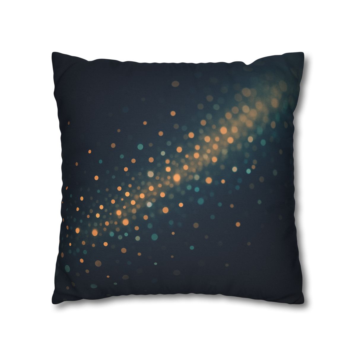 Radiant Particle Drift designer print pillow cases