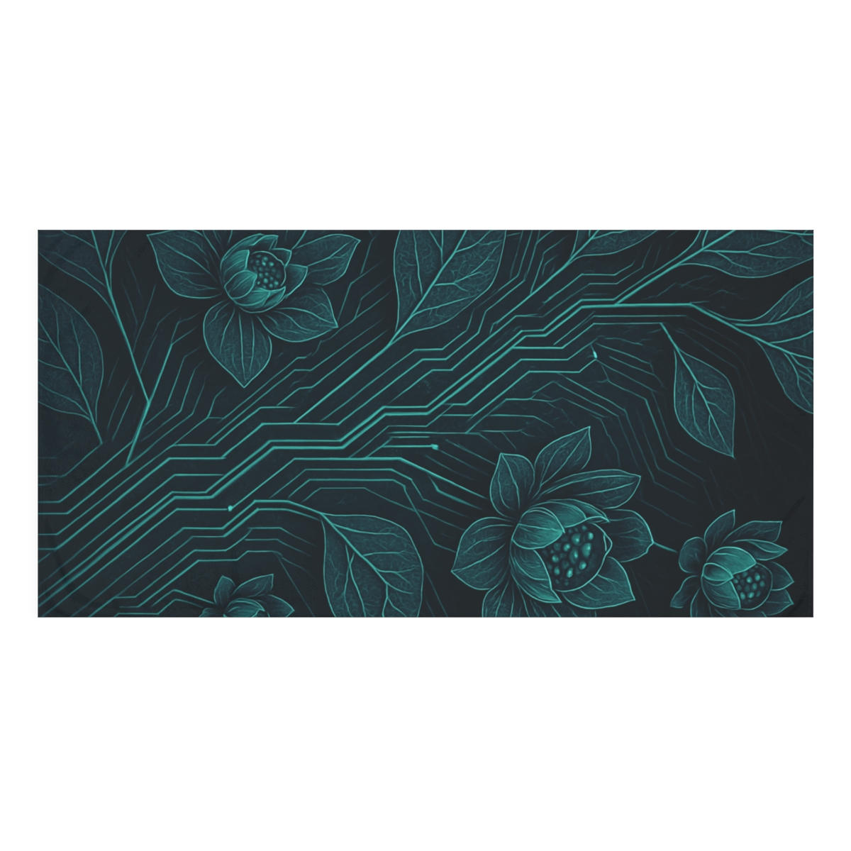 Vein Circuit Bloomwork comfortable face towels