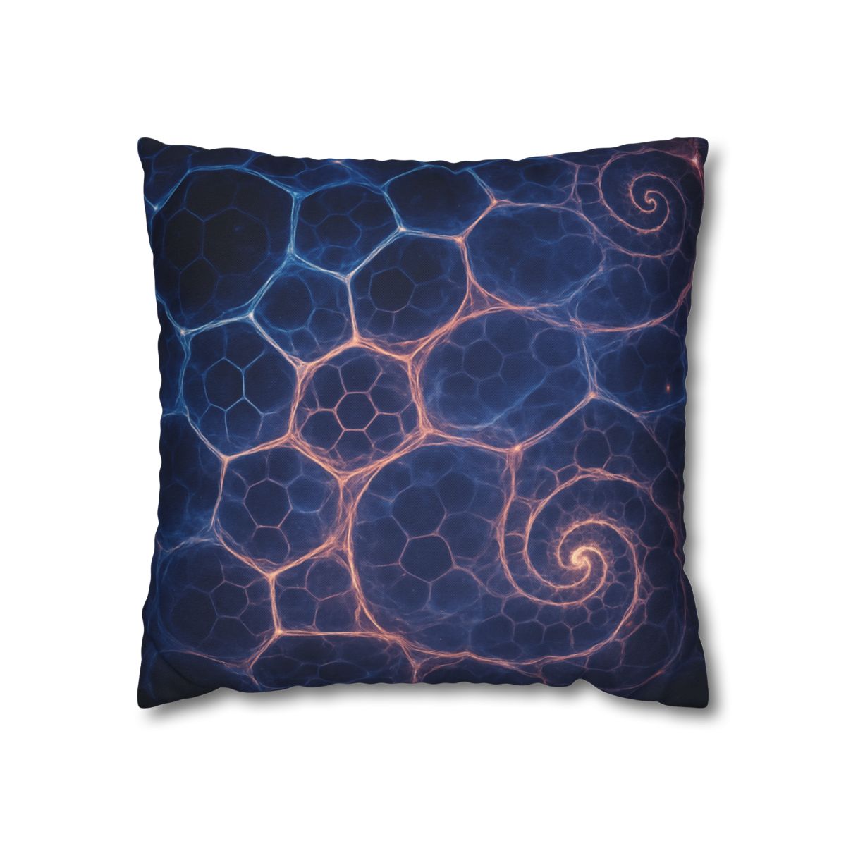 Fractal Nebula Lattice unique gift pillow cases
