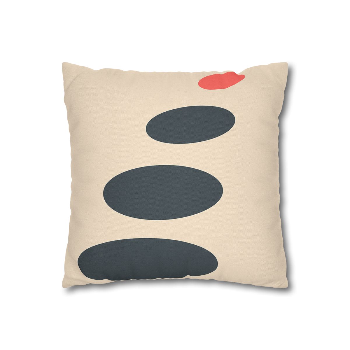 Staggered Ovals With Pause comfortable bedding pillow covers