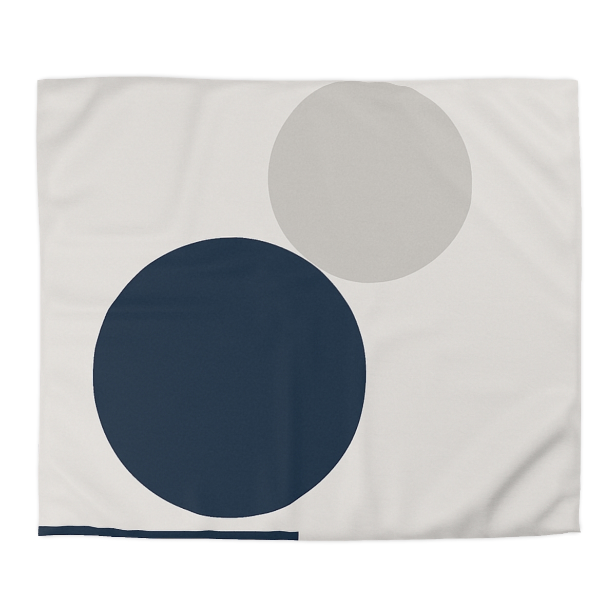 Three Orbiting Forms personalized bedding duvets