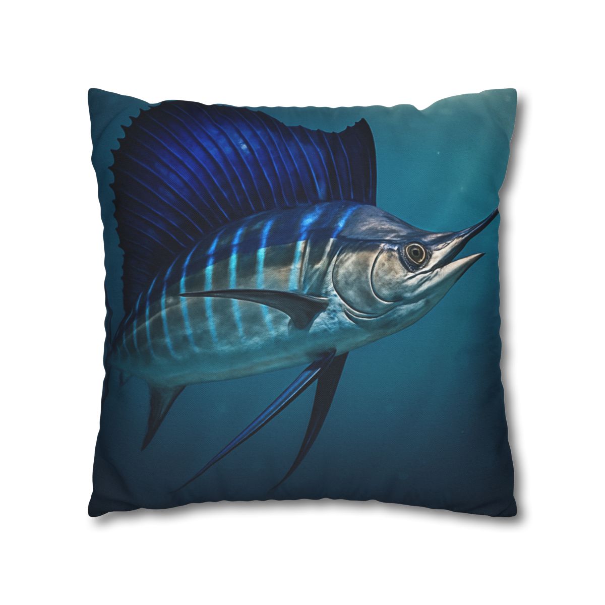 Starlit Surge Sailfish comfortable bedding pillow covers