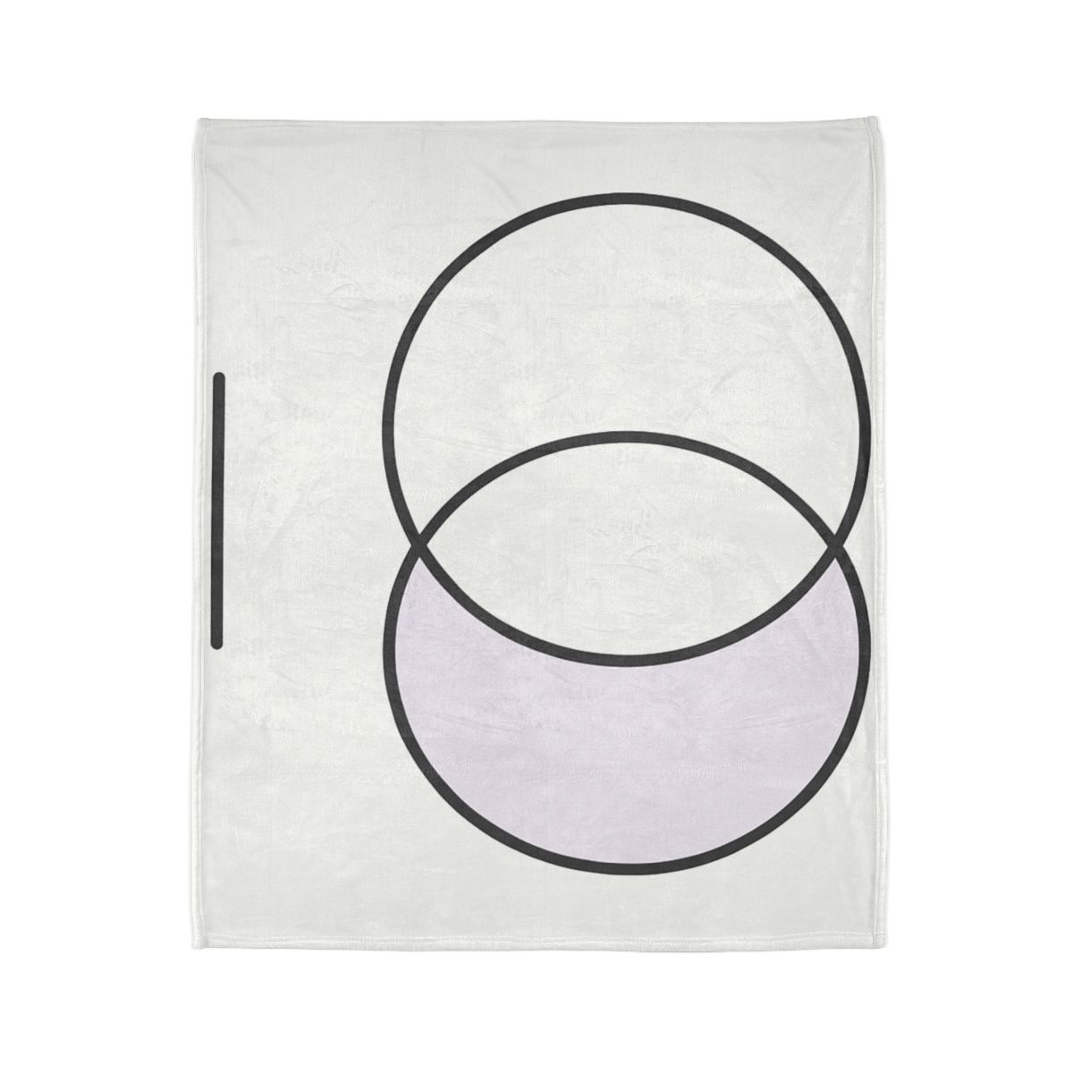 Quiet Eclipse Pairing personalized cozy blankets