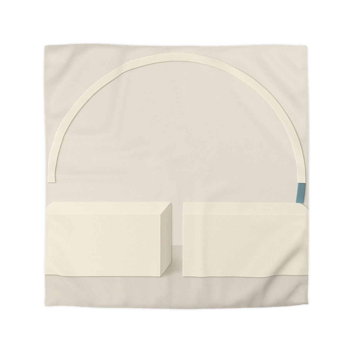 Gentle Arc Over Twin Blocks trendy bedroom duvets