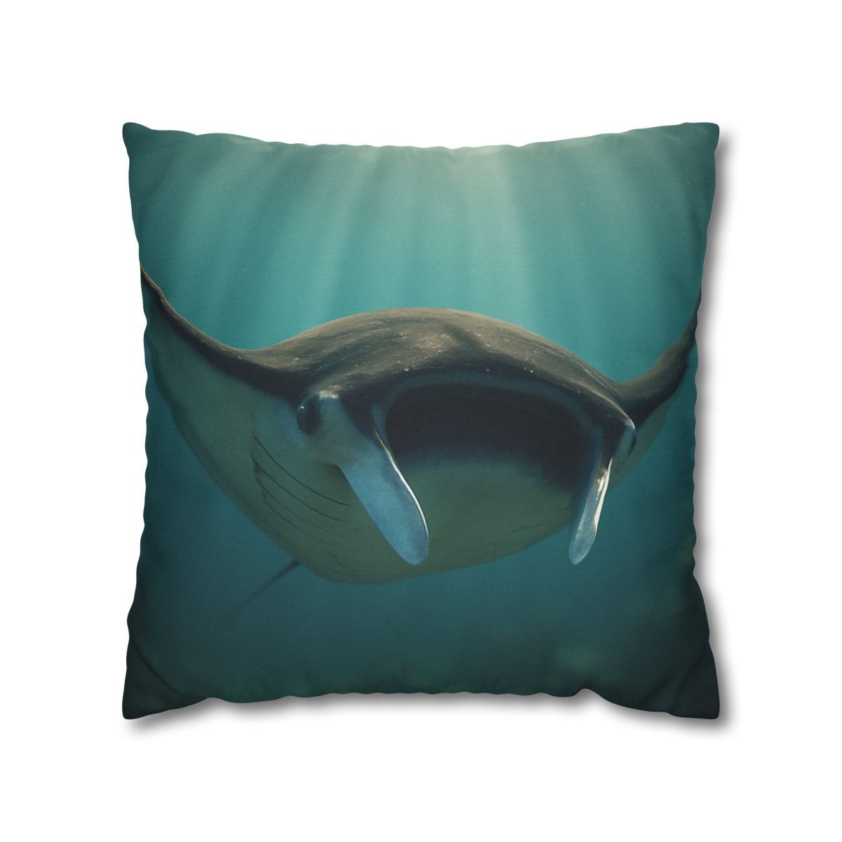 Starlit Drift Giant Manta Ray personalized pillow covers