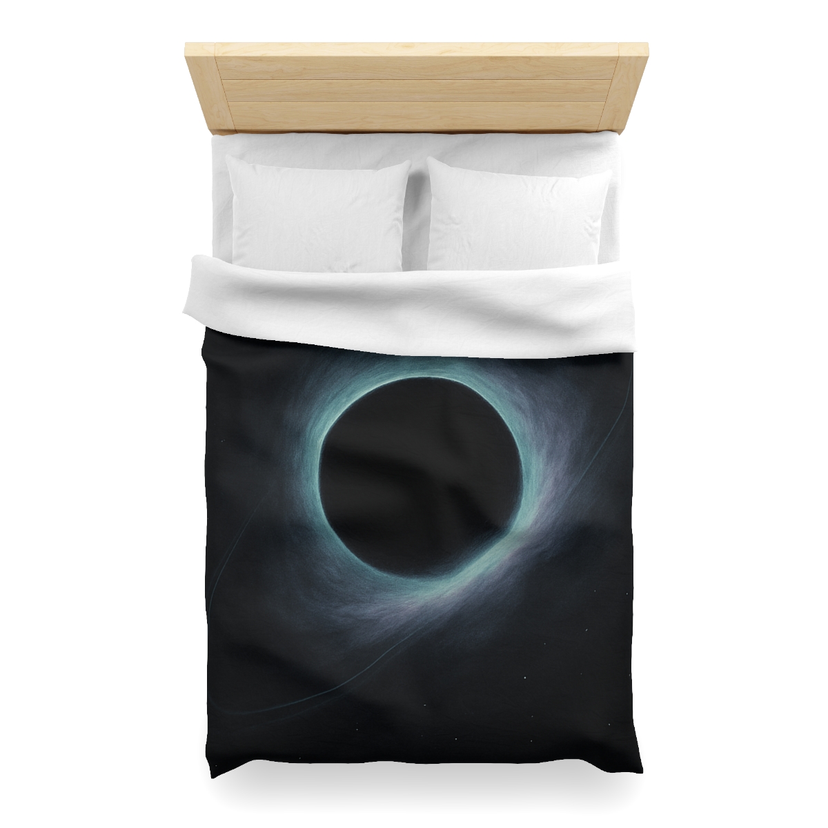 Event Horizon Ink Bloom personalized bedding duvets