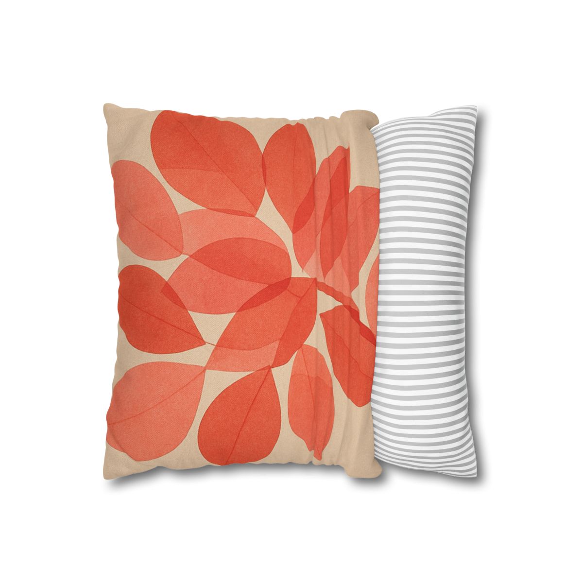 Petal Mosaic Overlay designer print pillow cases