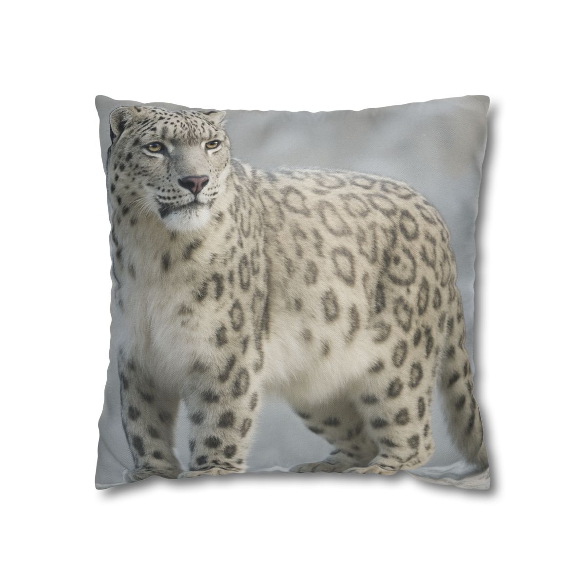 Snow Drift Hunter Snow Leopard unique gift pillow cases