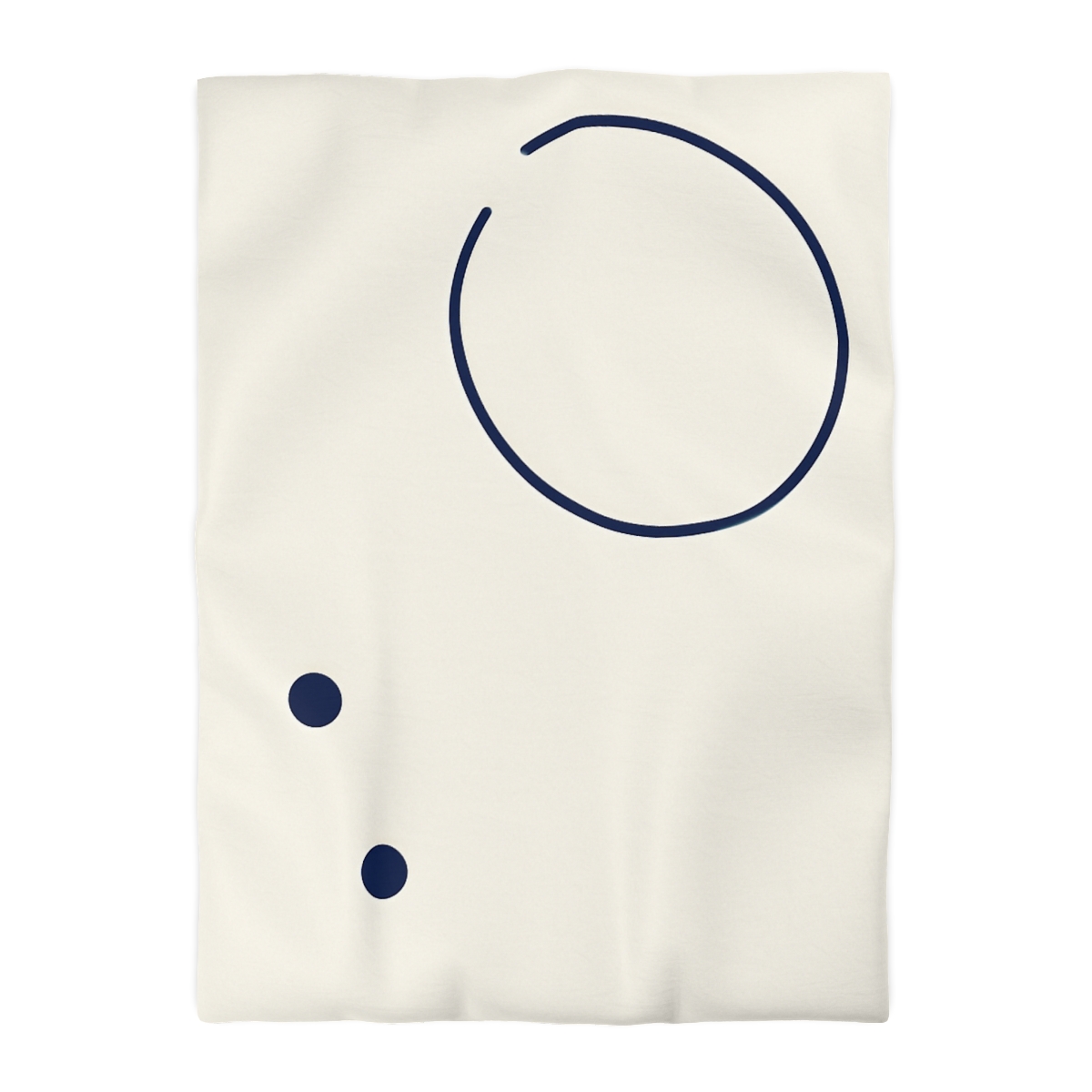 Orbiting Arc And Twin Dots soft comforter duvets