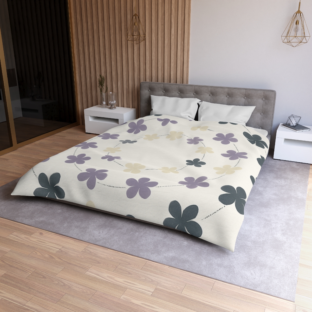 Bloom Halo Orbit custom duvets