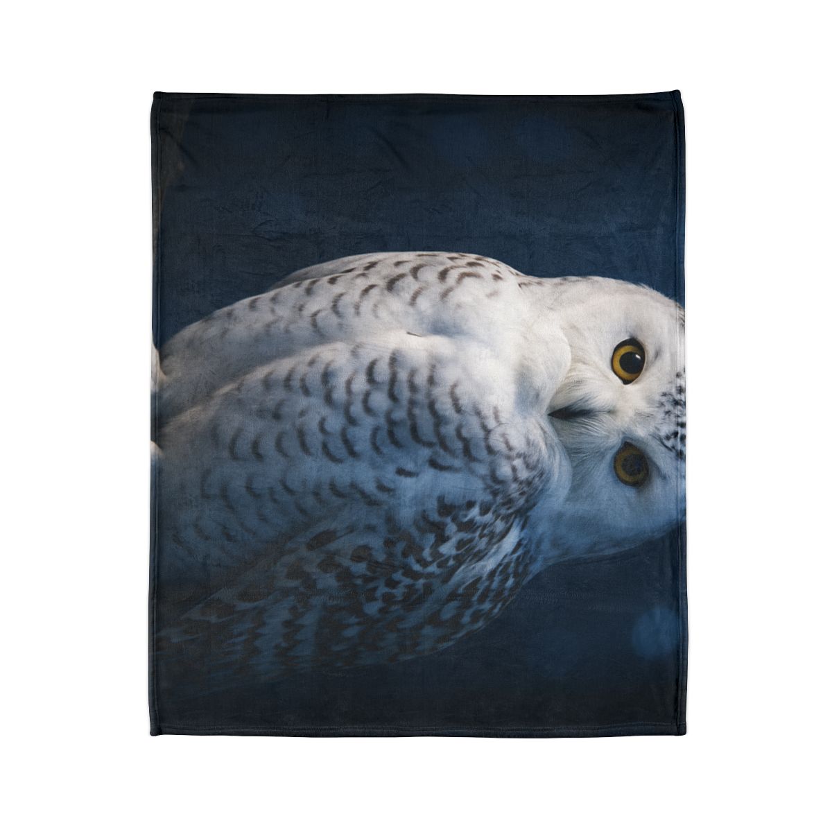 Midnight Watch Snowy Owl warm winter blankets