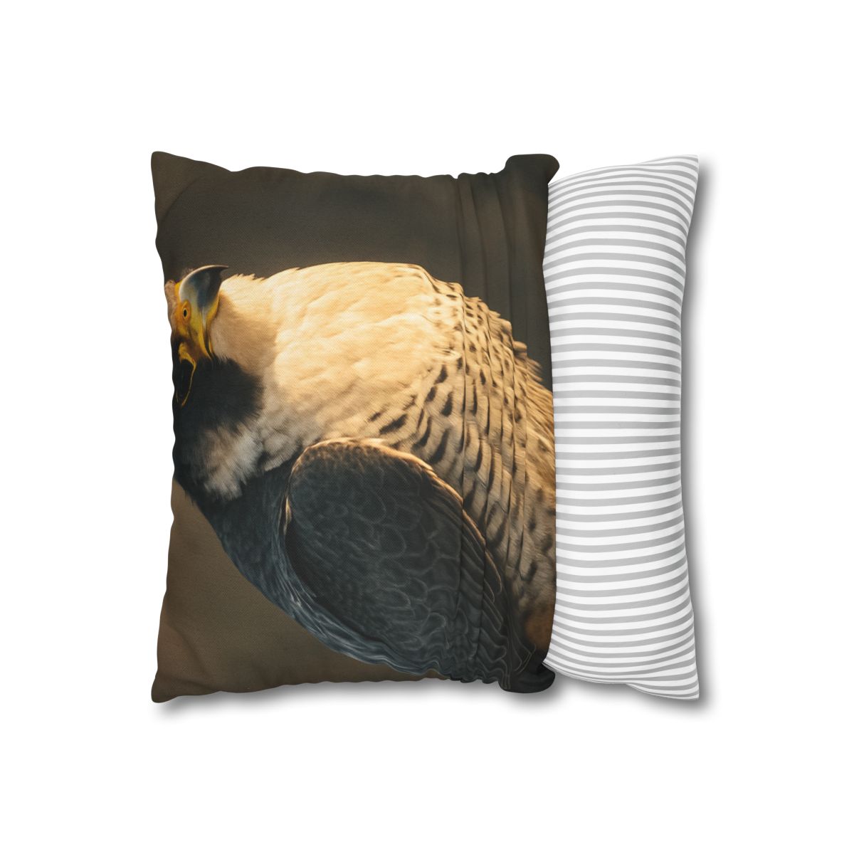 Starlit Poise Peregrine Falcon soft cotton pillow cases