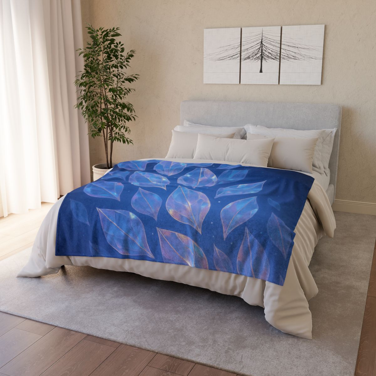 Petal Prism Cascade warm winter blankets