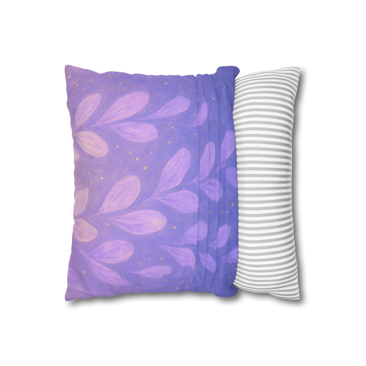 Petal Orbit Cascade personalized pillow covers